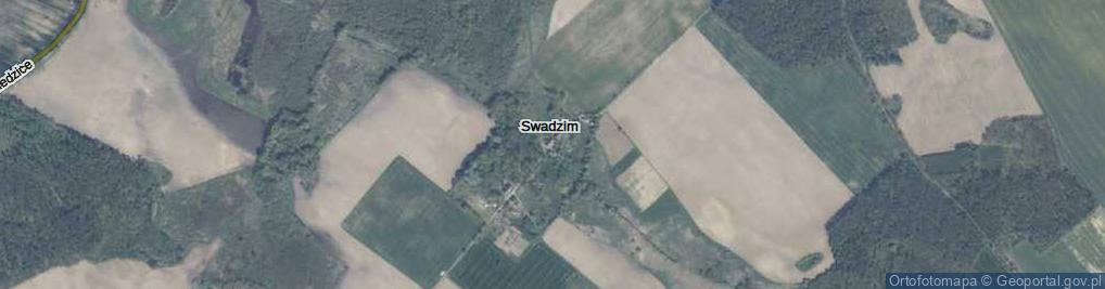 Zdjęcie satelitarne Swadzim ul.