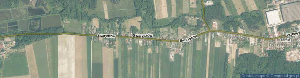 Zdjęcie satelitarne Swaryszów ul.
