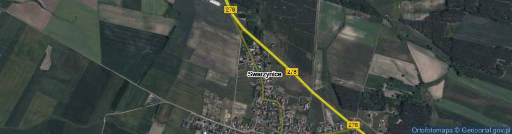 Zdjęcie satelitarne Swarzynice ul.