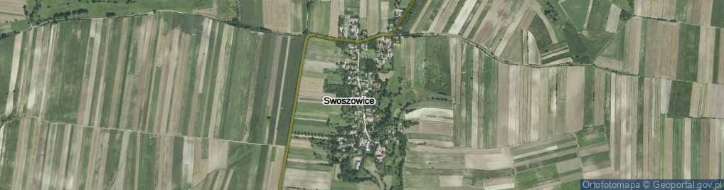 Zdjęcie satelitarne Swoszowice ul.