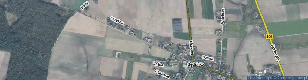 Zdjęcie satelitarne Świerkowa ul.