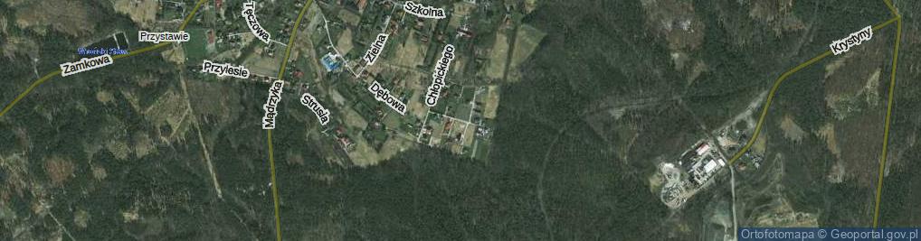Zdjęcie satelitarne Świerkowa ul.