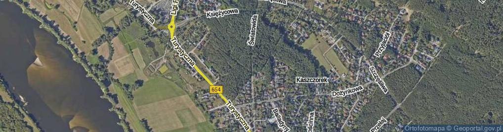 Zdjęcie satelitarne Światowida ul.