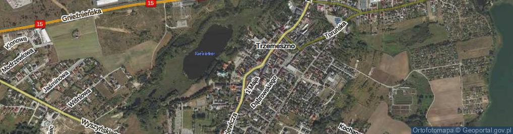 Zdjęcie satelitarne św. Jana ul.