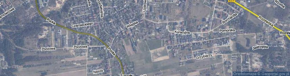 Zdjęcie satelitarne Św. Wojciecha ul.