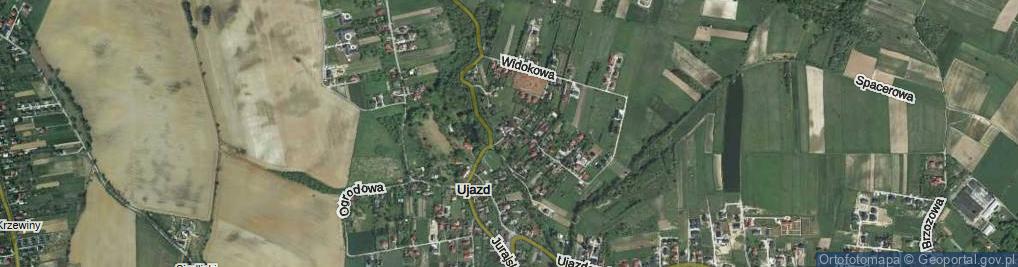 Zdjęcie satelitarne Świerkowa ul.