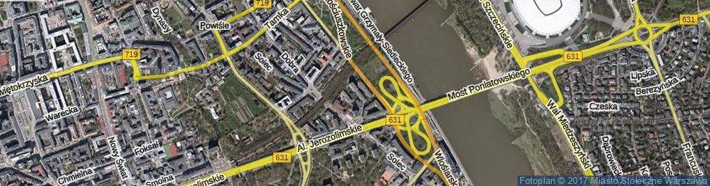 Zdjęcie satelitarne św. Franciszka Salezego ul.