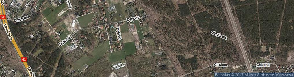 Zdjęcie satelitarne Świerkowa ul.