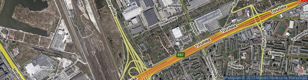 Zdjęcie satelitarne św. Marii Magdaleny ul.