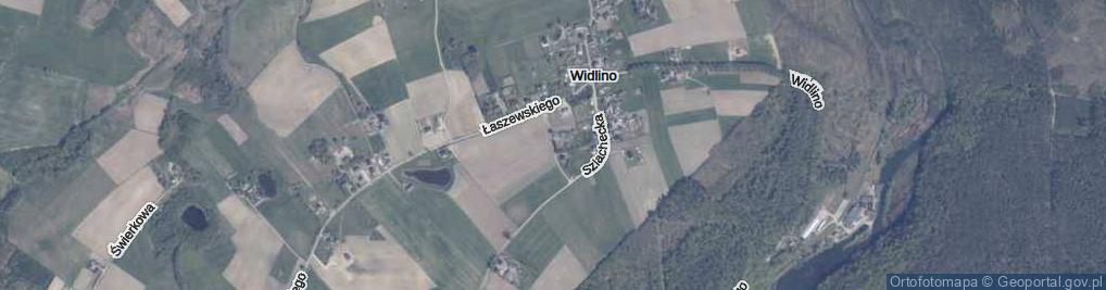 Zdjęcie satelitarne św. Elżbiety ul.