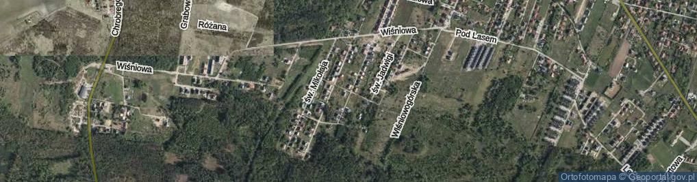 Zdjęcie satelitarne św. Jacka ul.