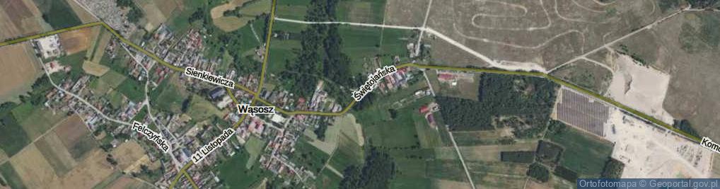 Zdjęcie satelitarne Świętojańska ul.