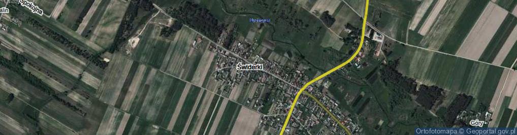 Zdjęcie satelitarne Świderki ul.