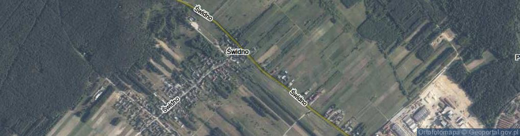 Zdjęcie satelitarne Świdno ul.