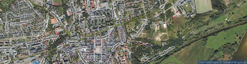 Zdjęcie satelitarne Świętopełka ul.