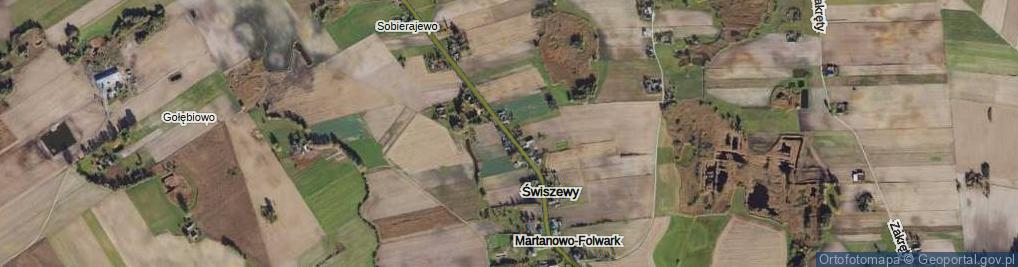 Zdjęcie satelitarne Świszewy ul.