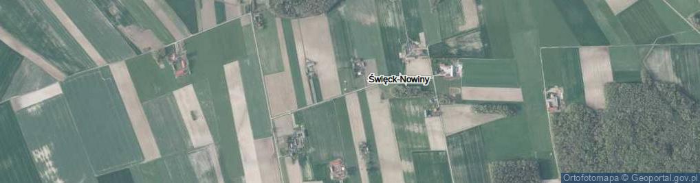 Zdjęcie satelitarne Święck-Nowiny ul.