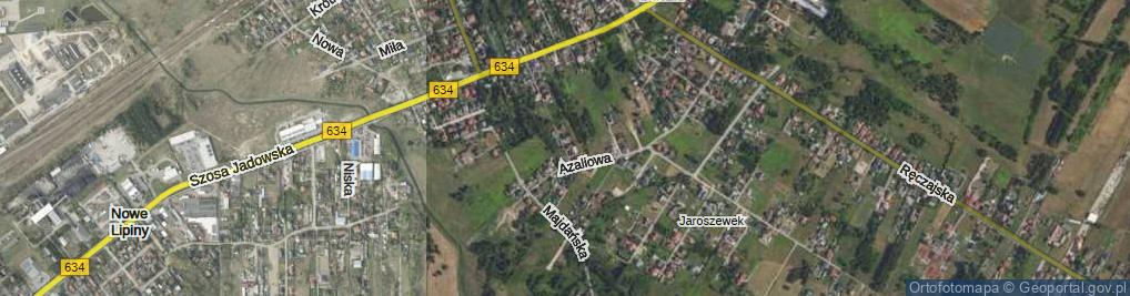 Zdjęcie satelitarne Sybiraków ul.