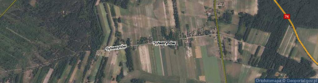 Zdjęcie satelitarne Sylwerynów ul.