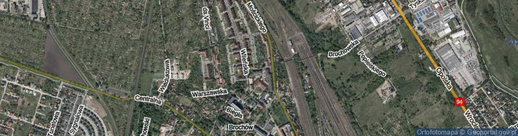 Zdjęcie satelitarne Syjamska ul.