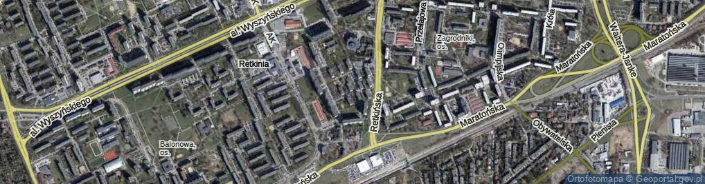Zdjęcie satelitarne Sympatyczna ul.