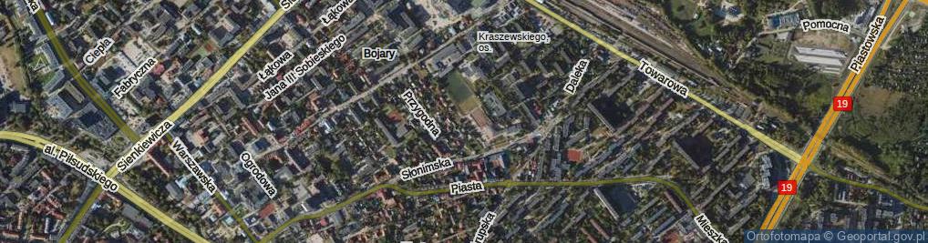 Zdjęcie satelitarne Szczygla ul.