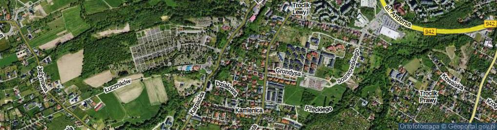 Zdjęcie satelitarne Szeptyckiego Stanisława, gen. ul.
