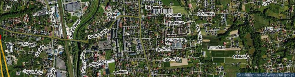 Zdjęcie satelitarne Szwoleżerów ul.