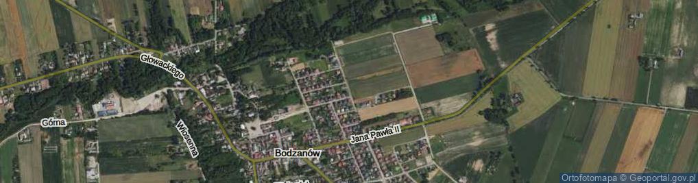 Zdjęcie satelitarne Szarych Szeregów ul.