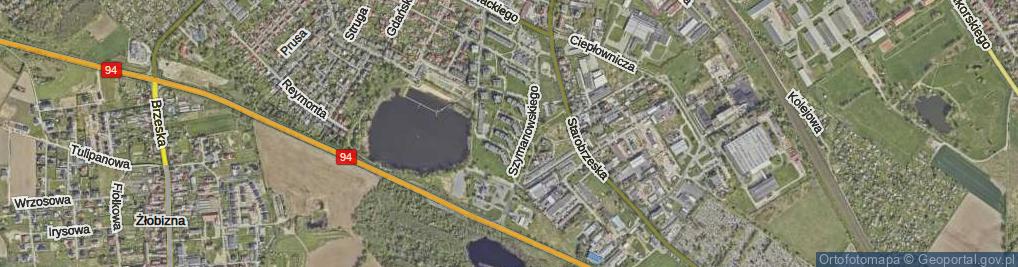 Zdjęcie satelitarne Szancera Jana Marcina ul.