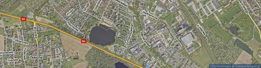 Zdjęcie satelitarne Szymanowskiego Karola ul.