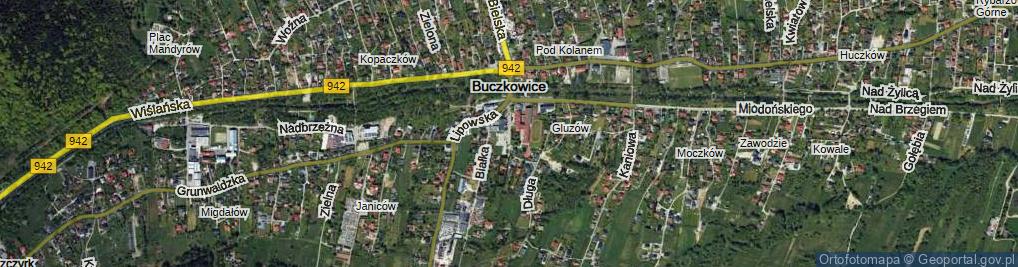 Zdjęcie satelitarne Szkolna ul.