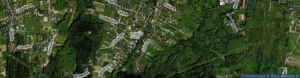 Zdjęcie satelitarne Szkolna ul.