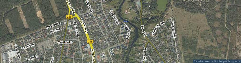 Zdjęcie satelitarne Szmańdy Edwarda ul.