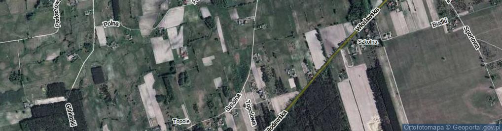 Zdjęcie satelitarne Szkolna ul.