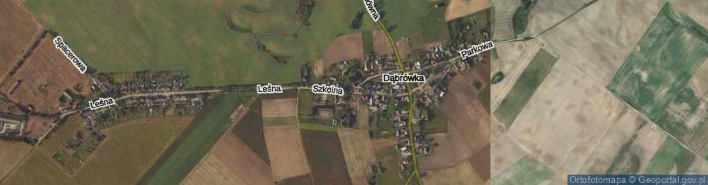 Zdjęcie satelitarne Szkolna ul.
