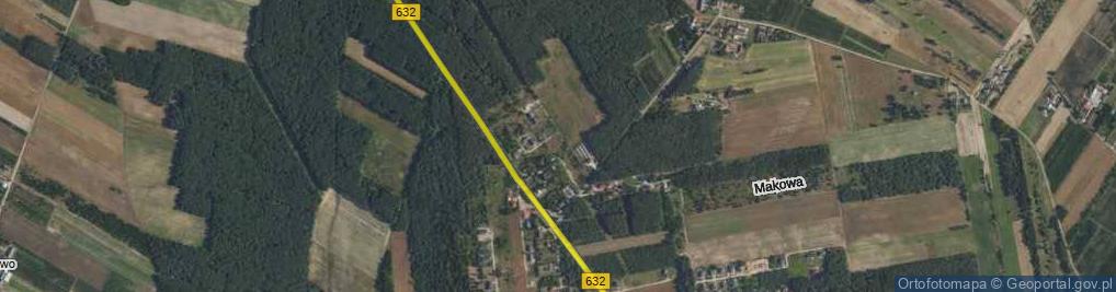 Zdjęcie satelitarne Szarotki ul.