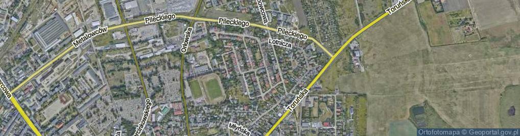 Zdjęcie satelitarne Szenica Stanisława ul.