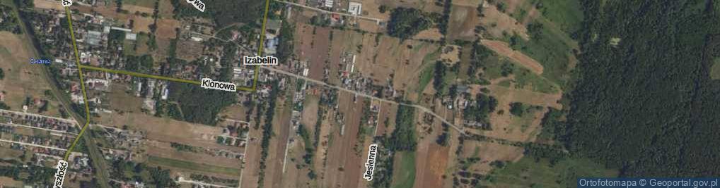 Zdjęcie satelitarne Szkolna ul.