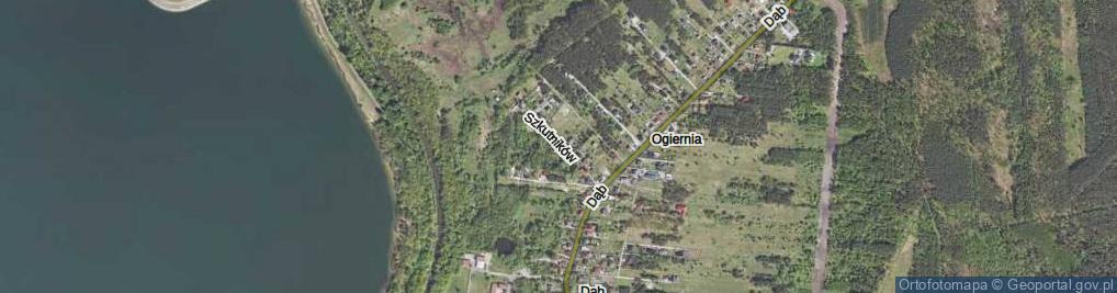 Zdjęcie satelitarne Szkutników ul.