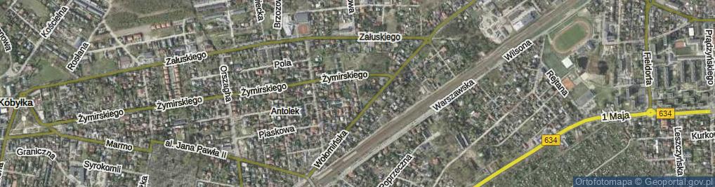 Zdjęcie satelitarne Szyszko Bohusza, gen. ul.