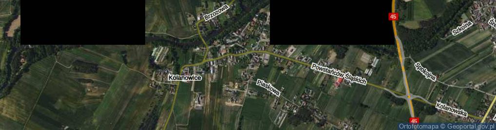 Zdjęcie satelitarne Szkolna ul.