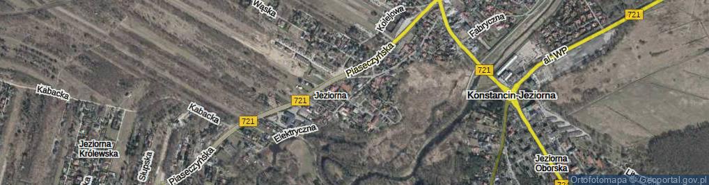 Zdjęcie satelitarne Szkolna ul.