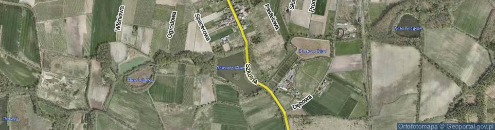 Zdjęcie satelitarne Szkolna ul.