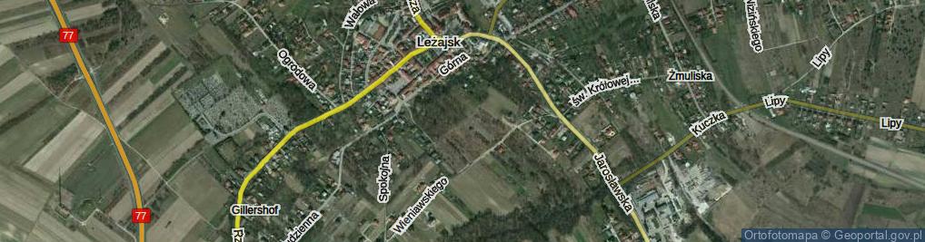Zdjęcie satelitarne Szymanowskiego Karola ul.