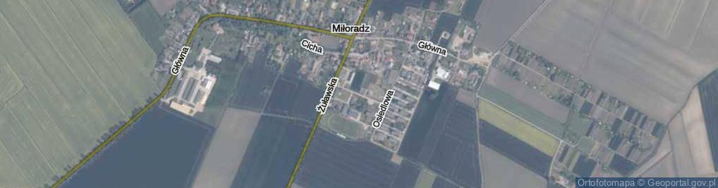 Zdjęcie satelitarne Szkolna ul.