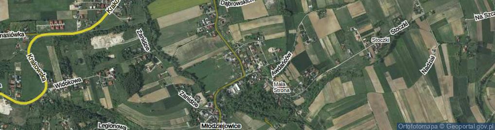 Zdjęcie satelitarne Szafirowa ul.