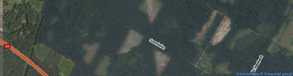 Zdjęcie satelitarne Szembeka ul.