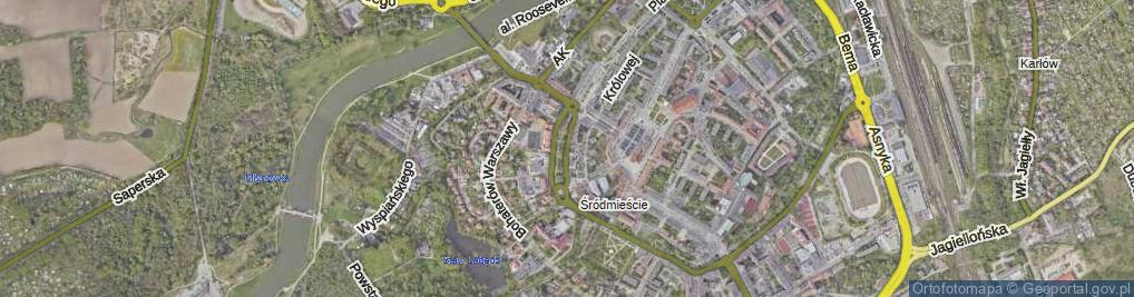 Zdjęcie satelitarne Szopena Fryderyka ul.