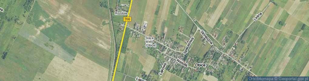 Zdjęcie satelitarne Szkolna ul.